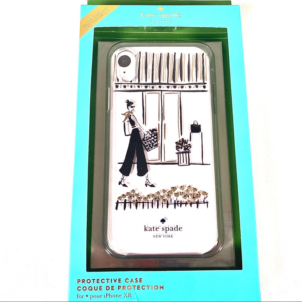 New Kate Spade "Window Shopping" iPhone XR Case
